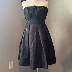 Strapless cocktail dress